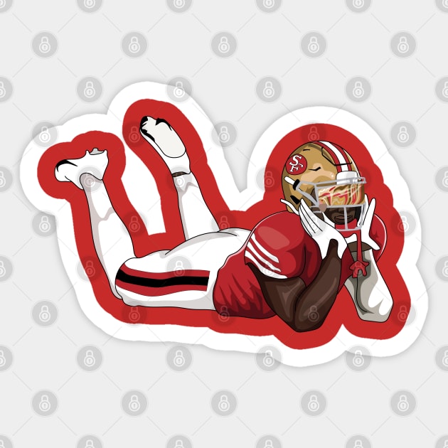 Deebo Samuel Sticker by xavierjfong